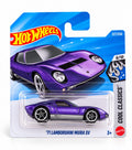 Hot Wheels ’71 Lamborghini Miura SV morado metalizado, serie Cool Classics 6/10, número 227/250, nuevo en blister original sin abrir.
